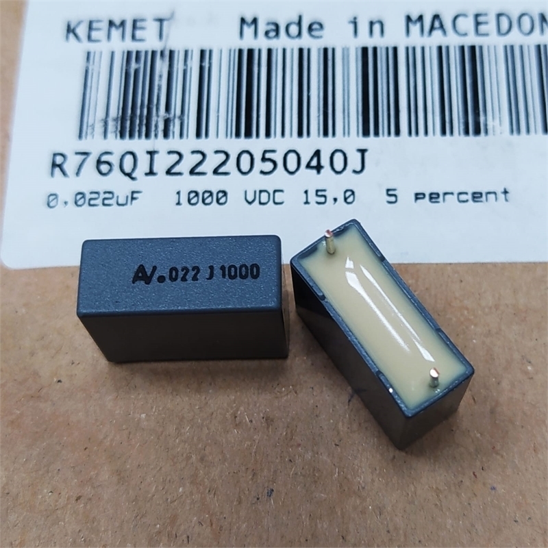 R76QI22205040J 22NF 1000V 15 0.05 KEMET POLYESTER KONDANSATÖR