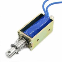 İtme-Çekme Solenoidi - 10 mm Stroke