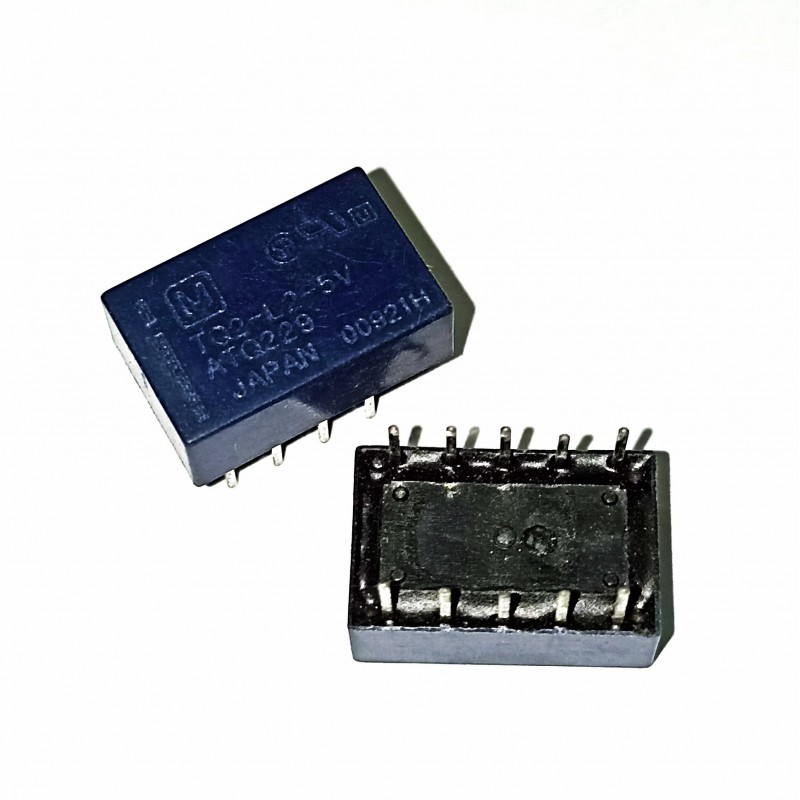 TQ2-L2-5V 5V 1A 2C 10PIN BİSTABLE Mini RÖLE