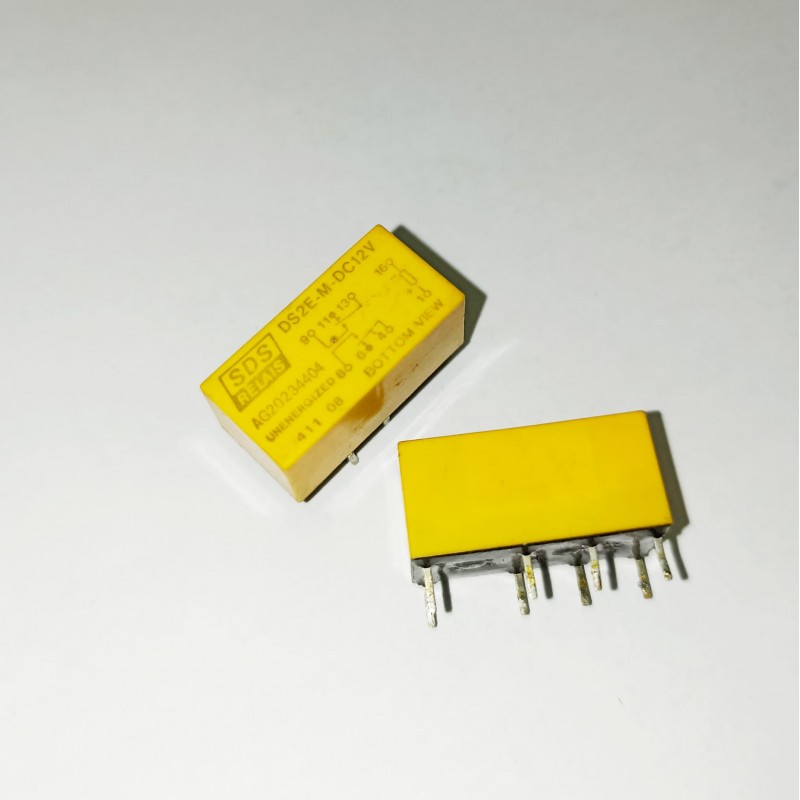 DS2E-M-DC12V 12V 8PIN Mini RÖLE