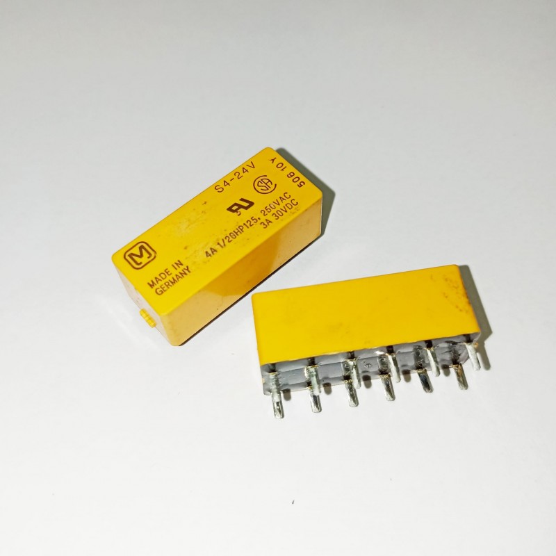 S4-24V 24V 12PIN M GÜÇ RÖLE