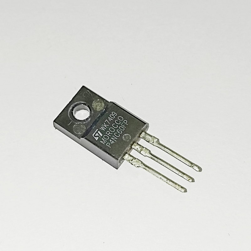 P4NC60FP 4A 600V TO220F ST MOSFET TRANSİSTÖR