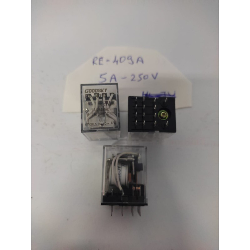 RE-409A 230V 5A 4C 14PIN GOODSKY GÜÇ RÖLE