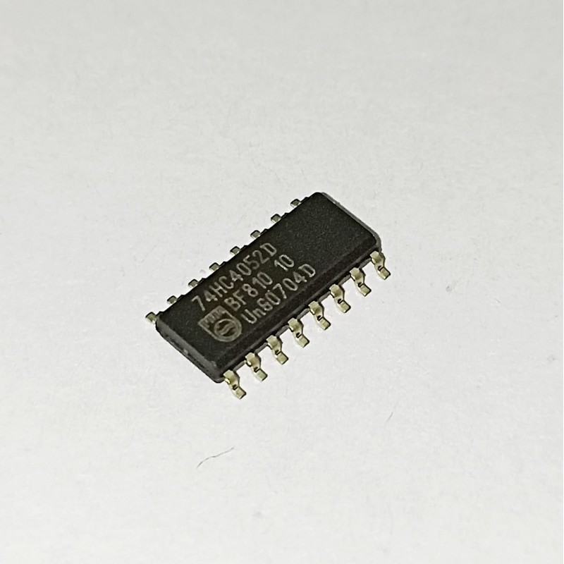 74HC4052D SOIC16 NXP 74 SERİSİ ENTEGRELER